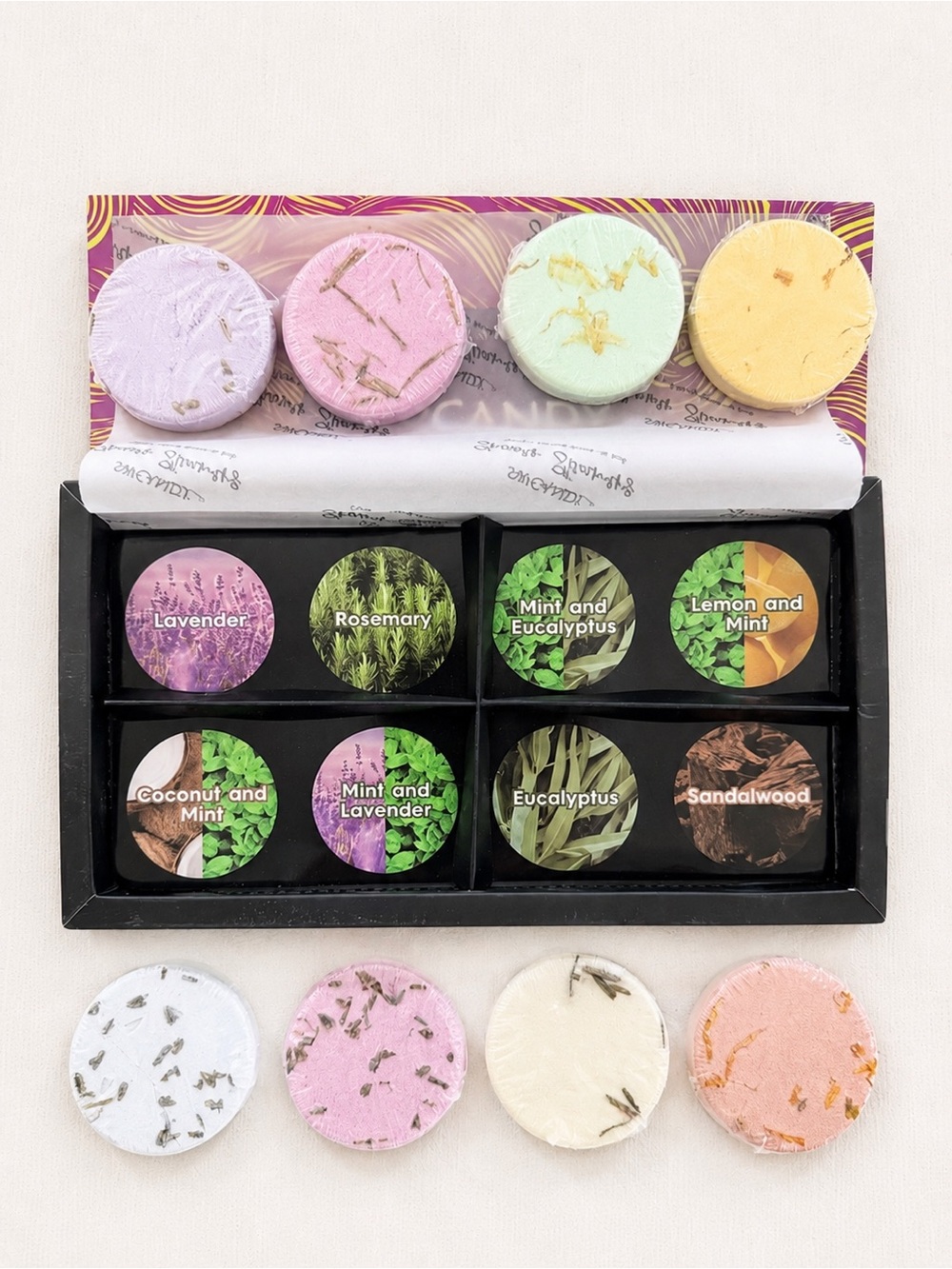 ✨ SWCANDY Shower Steamers 8pc Spa Gift Set Eucalyptus Lavender Mint ✨